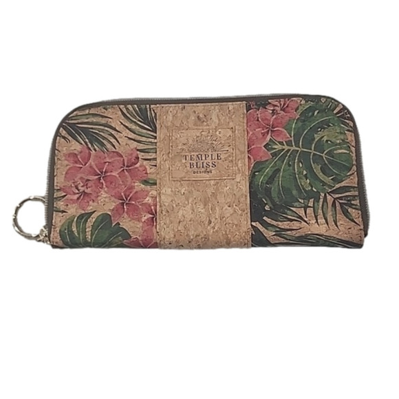 temple bliss designs Handbags - Temple Bliss Designs cork wallet, 8×4×1